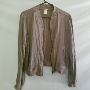 Army Green Bomber Jacket